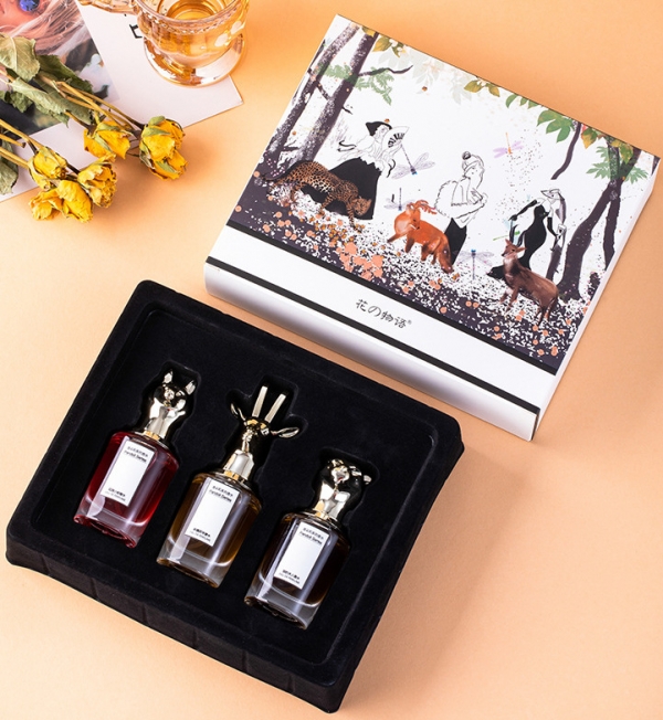 Bộ 3 nước hoa nữ Kafina Hồ Ly 30mlx3 - Set 3 Chai Nước Hoa Hình Thú